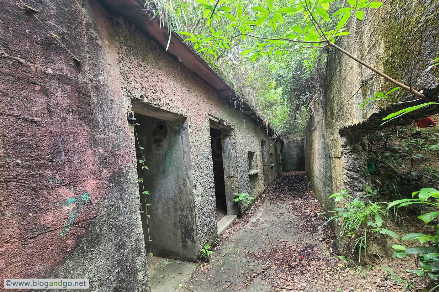 Mount Davis Battery - Barracks and Passageways